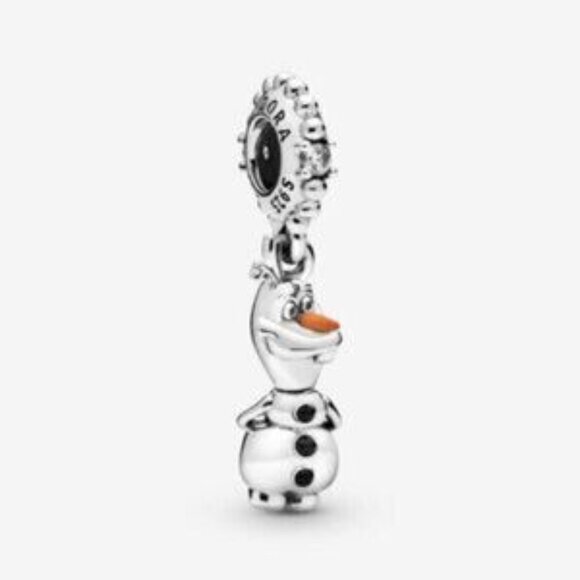 Pandora Disney Frozen Olaf Dangle Charm - Picture 1 of 2